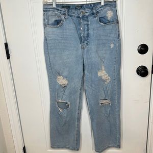 wild fable highest rise straight size 14